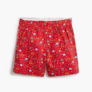 J.Crew Crewcuts•NWT•Size XL (12-14)•Holiday Party~Boxer Shorts•100% Cotton🎄
